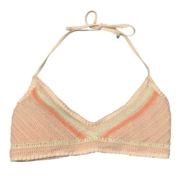 Xhilaration Knitted Pink Bikini - Picture 3 of 8